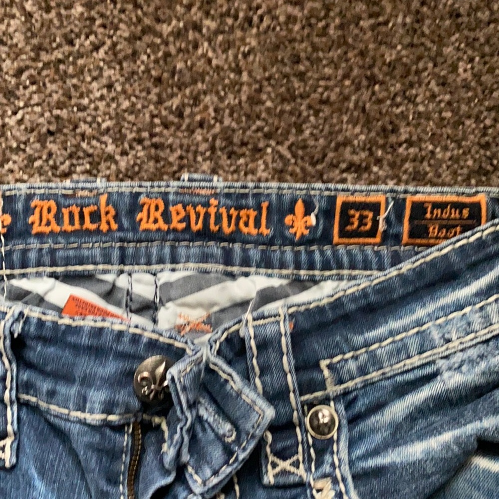 Men’s Rock revival Jeans